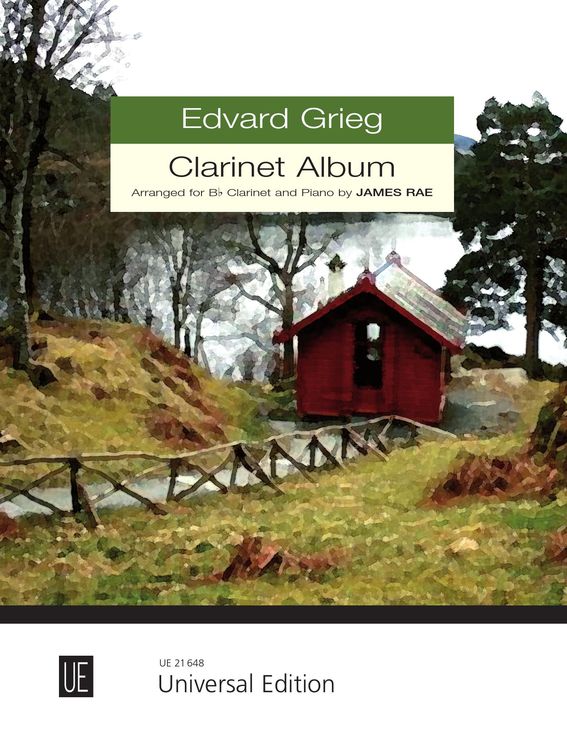 Bild vom Artikel Clarinet Album für Klarinette und Klavier vom Autor Edvard Grieg