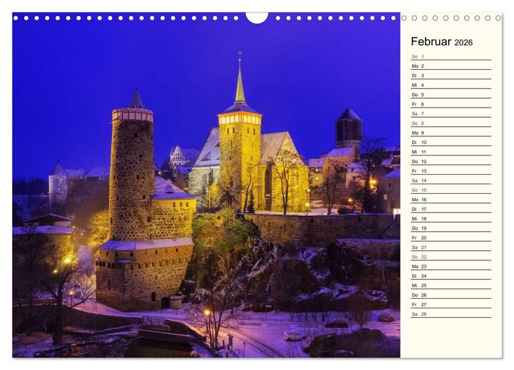 Produktbild: Unterwegs im sch&ouml;nen Sachsen (Wandkalender 2026 DIN A3 quer), CALVENDO Monatskalender