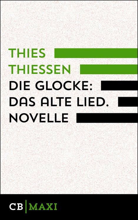 Produktbild: Die Glocke: Das alte Lied. Novelle