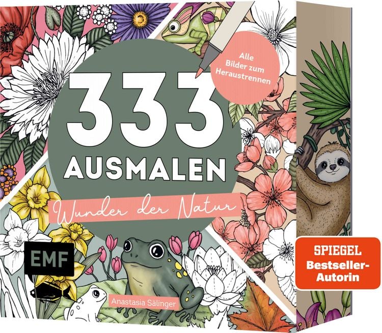 Produktbild: 333 Ausmalen &ndash;&nbsp;Wunder der Natur
