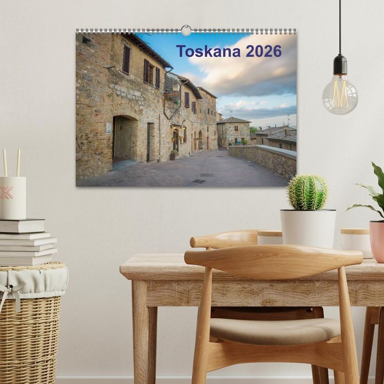 Produktbild: Toskana - 2026 (Wandkalender 2026 DIN A3 quer), CALVENDO Monatskalender
