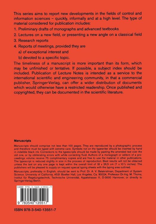 Produktbild: Analysis and Optimization of Systems