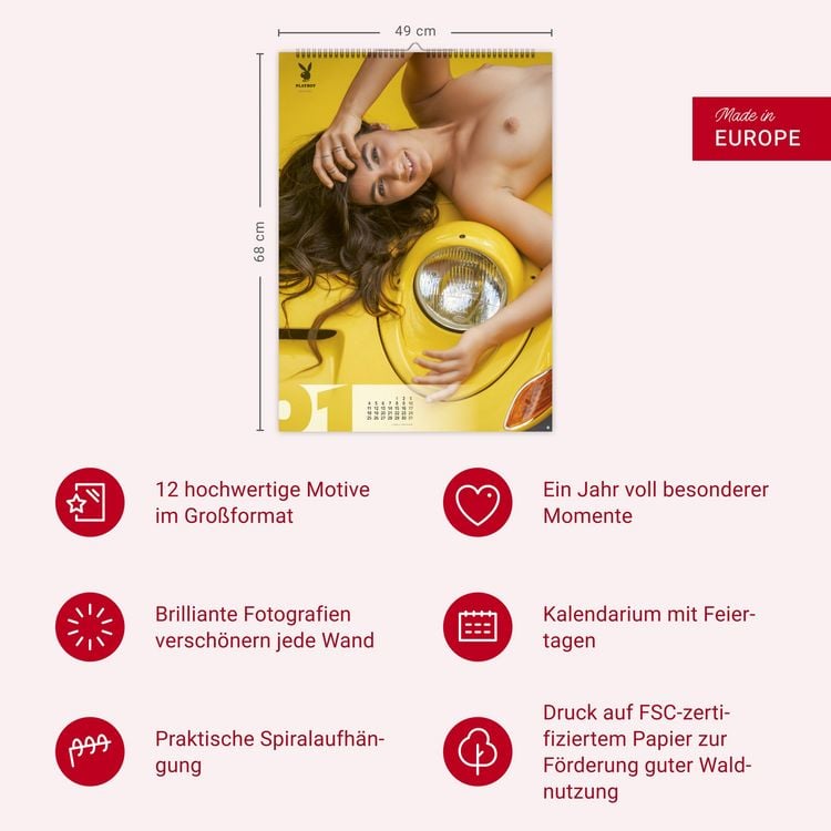 Produktbild: Playboy Edition Kalender 2027