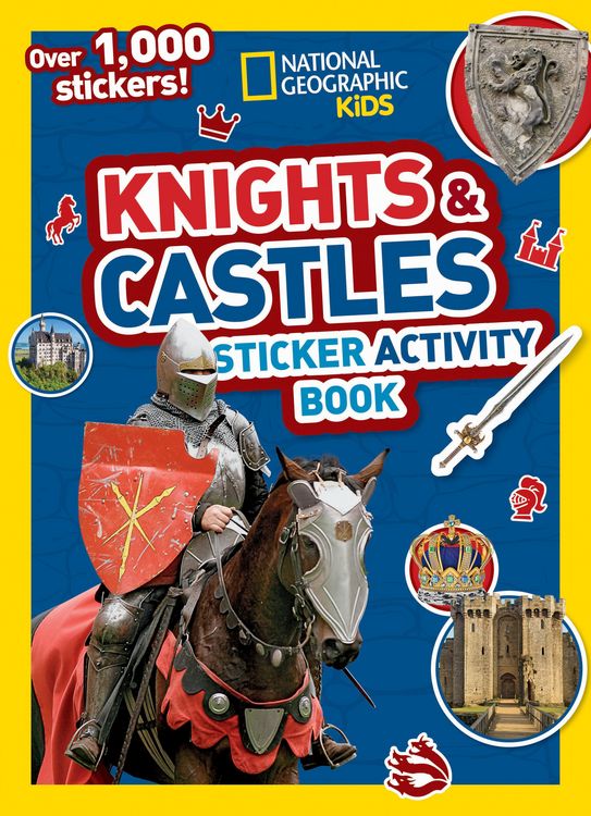 Produktbild: National Geographic Kids Knights and Castles Sticker Activity Book