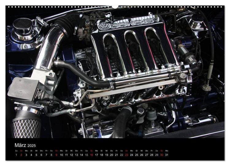 Produktbild: Motor-Show (Wandkalender 2025 DIN A2 quer), CALVENDO Monatskalender