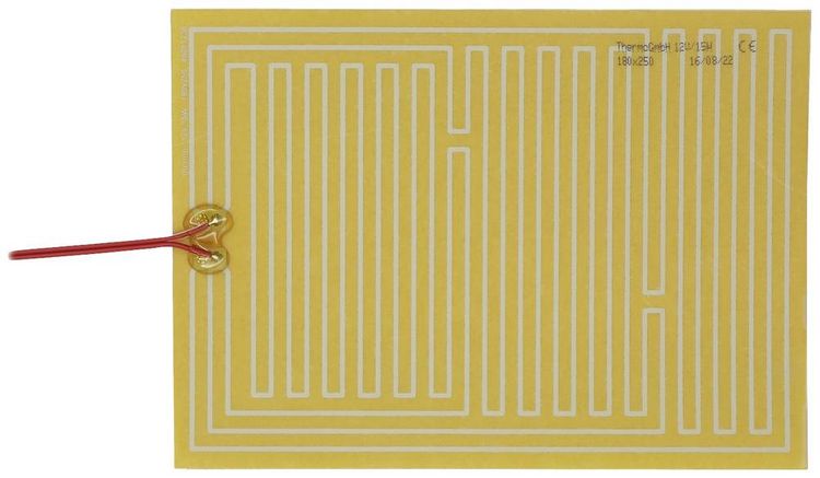 Produktbild: Thermo TECH Polyester Heizfolie 12V 15W (L x B) 250mm x 180mm