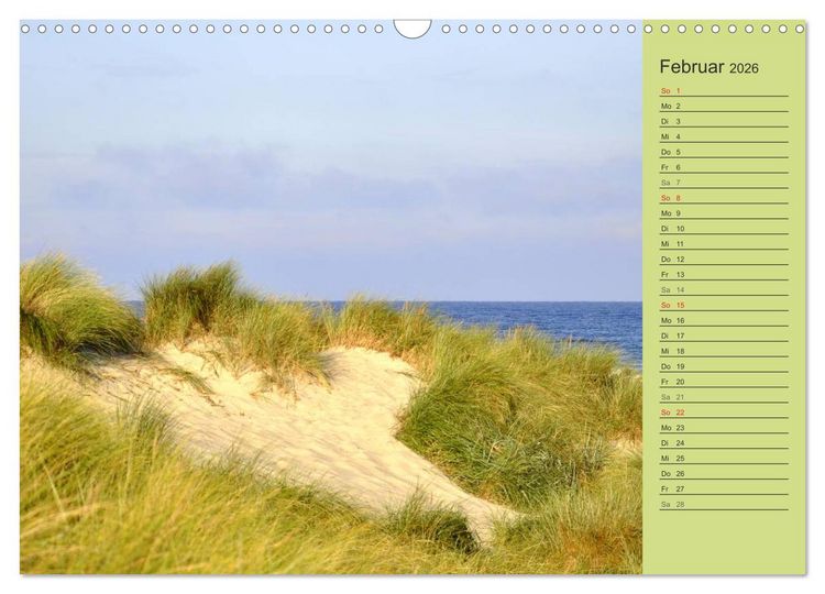 Produktbild: Die Ostsee (Wandkalender 2026 DIN A3 quer), CALVENDO Monatskalender