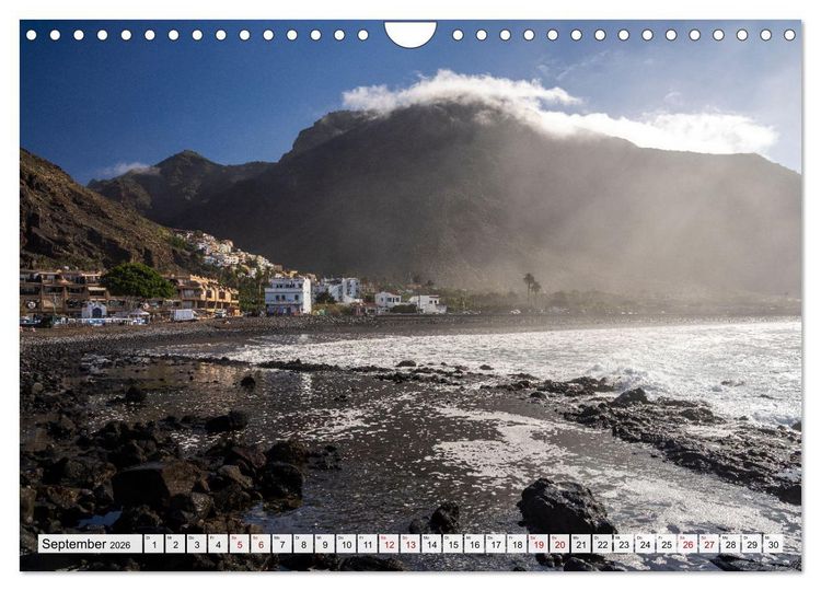 Produktbild: Kanarische Inseln: La Gomera (Wandkalender 2026 DIN A4 quer), CALVENDO Monatskalender