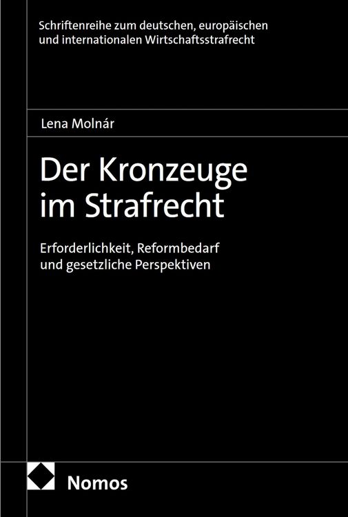 Produktbild: Der Kronzeuge im Strafrecht