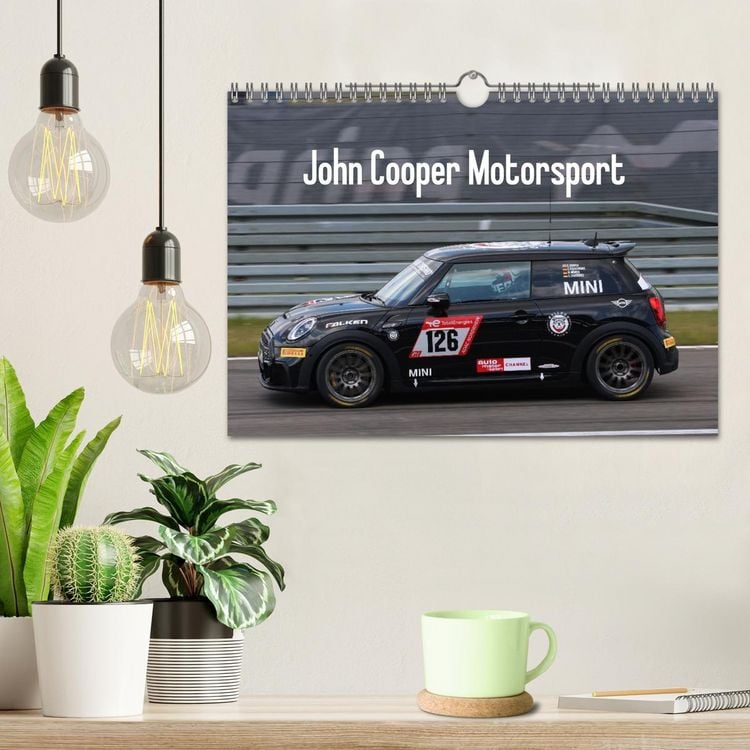 Produktbild: John Cooper Motorsport (Wandkalender 2026 DIN A4 quer), CALVENDO Monatskalender