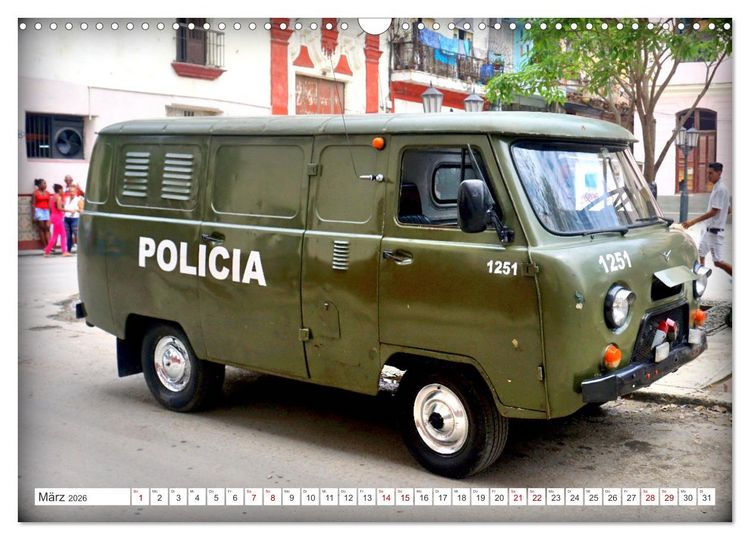 Produktbild: 60 Jahre Buchanka - Der Kult-Transporter der UdSSR UAZ-452 (Wandkalender 2026 DIN A3 quer), CALVENDO Monatskalender