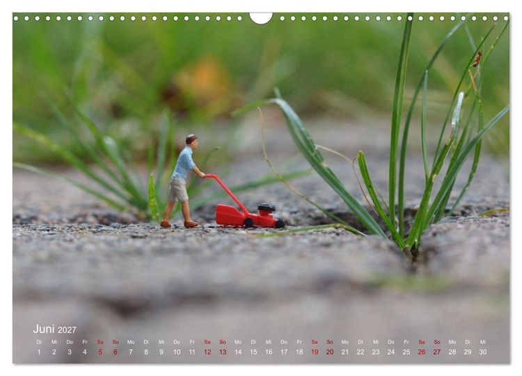 Produktbild: Das geheime Leben von Miniatur-Figuren (Wandkalender 2027 DIN A3 quer), CALVENDO Monatskalender