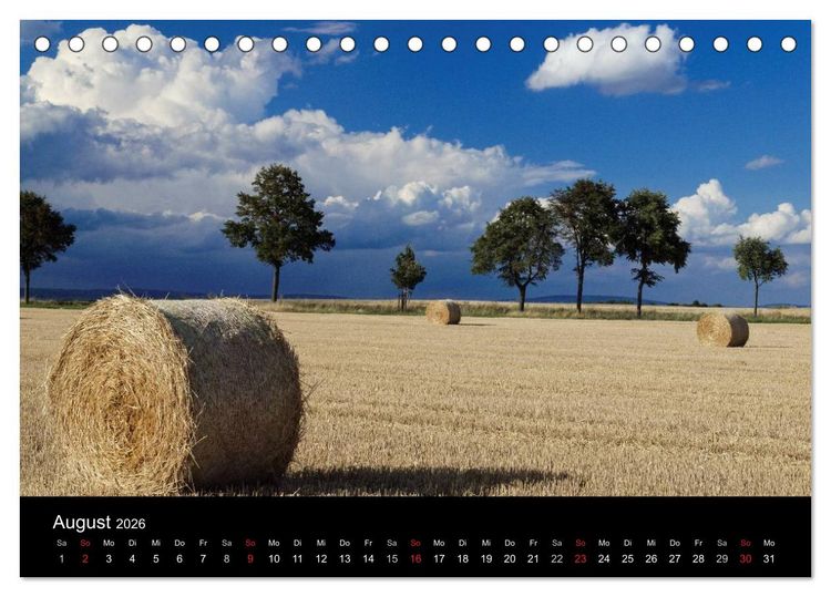 Produktbild: Himmel &uuml;ber Rheinhessen (Tischkalender 2026 DIN A5 quer), CALVENDO Monatskalender