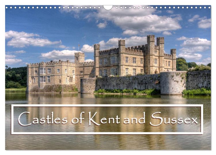 Produktbild: Castles of Kent and Sussex (Wall Calendar 2026 DIN A3 landscape), CALVENDO 12 Month Wall Calendar