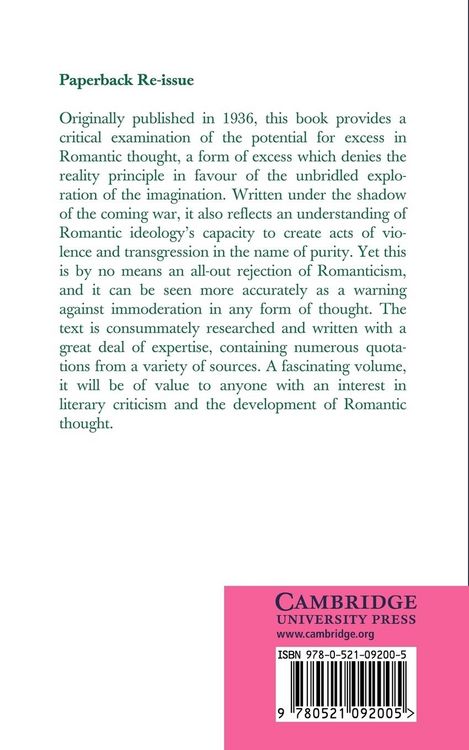 Produktbild: The Decline and Fall of the Romantic Ideal
