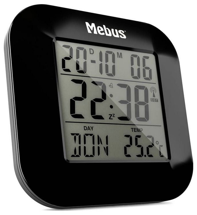 Produktbild: Mebus 51510 Funk Wecker Schwarz