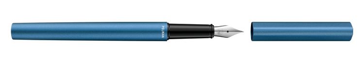 Produktbild: Pelikan F&uuml;ller Ineo&reg; Elements P6, Metall-Etui, Petrol - Blau