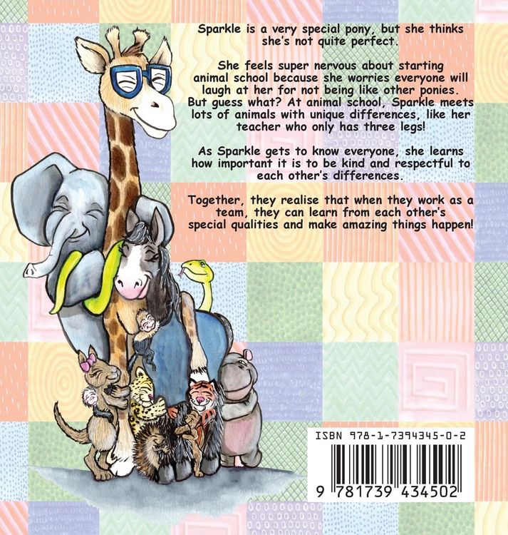 Produktbild: Sparkle, The Black Patchwork Pony