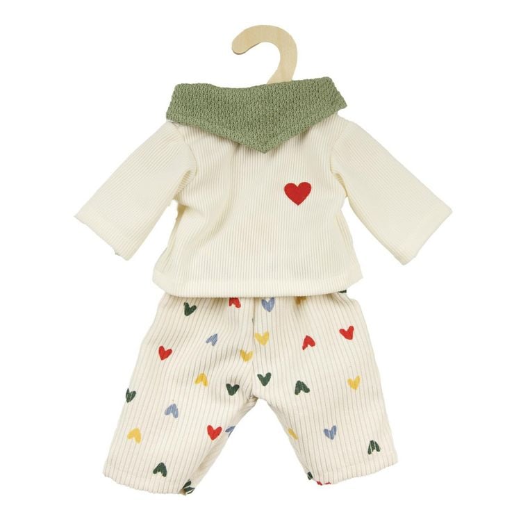 Produktbild: Kleidungsset "Herz-Konfetti" Gr. 28-35 cm