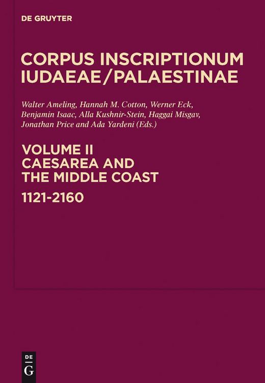 Produktbild: Caesarea and the Middle Coast: 1121-2160