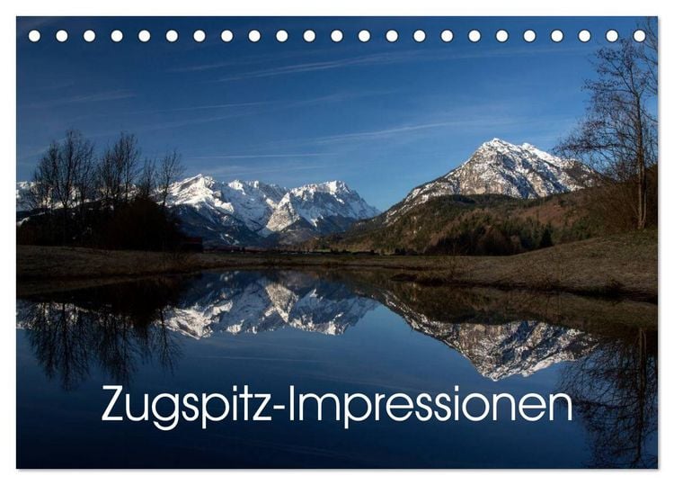 Produktbild: Zugspitz-Impressionen (Tischkalender 2026 DIN A5 quer), CALVENDO Monatskalender