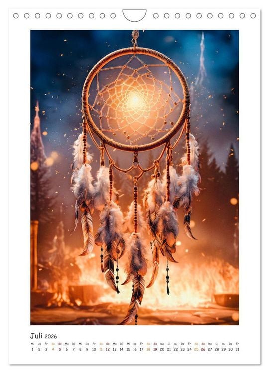 Produktbild: Tr&auml;ume im Netz der Nacht (Wandkalender 2026 DIN A4 hoch), CALVENDO Monatskalender
