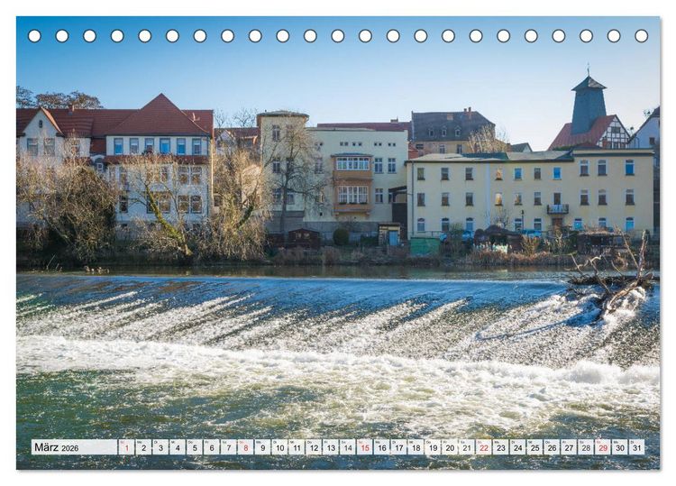 Produktbild: Willkommen im Burgenlandkreis (Tischkalender 2026 DIN A5 quer), CALVENDO Monatskalender
