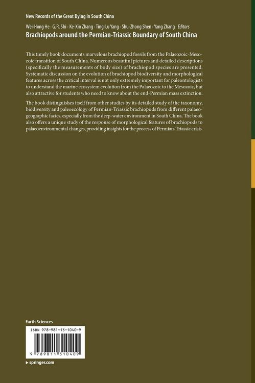 Produktbild: Brachiopods around the Permian-Triassic Boundary of South China
