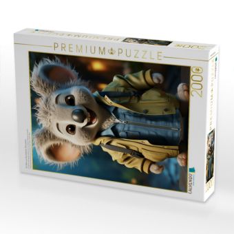 Produktbild: CALVENDO Puzzle Ein Motiv aus dem Kalender Grinsekatze | 2000 Teile Lege-Gr&ouml;&szlig;e 90x67cm Foto-Puzzle f&uuml;r gl&uuml;ckliche Stunden