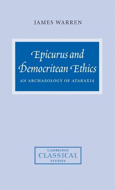Produktbild: Epicurus and Democritean Ethics