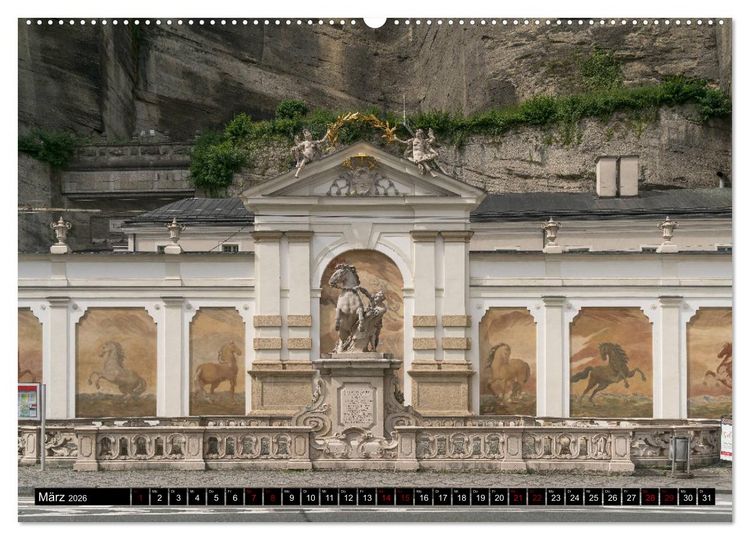 Produktbild: Salzburg - &Ouml;sterreich (Wandkalender 2026 DIN A2 quer), CALVENDO Monatskalender
