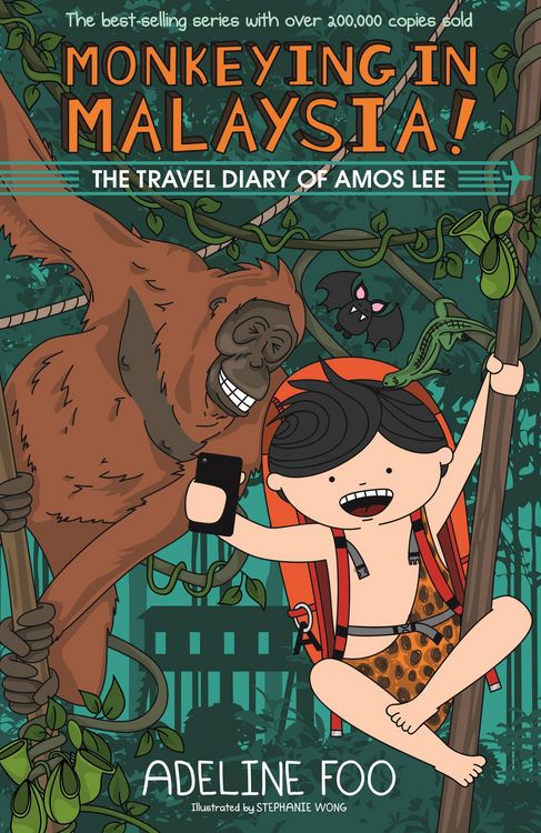 Produktbild: Monkeying in Malaysia! (The Travel Diary of Amos Lee, #2)