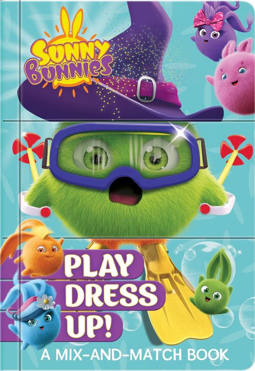 Produktbild: Sunny Bunnies Play Dress Up! - Mix-And-Match Board Book for Kids Ages 2-5 Lift-The-Flap, Creative Play, Costume Fun