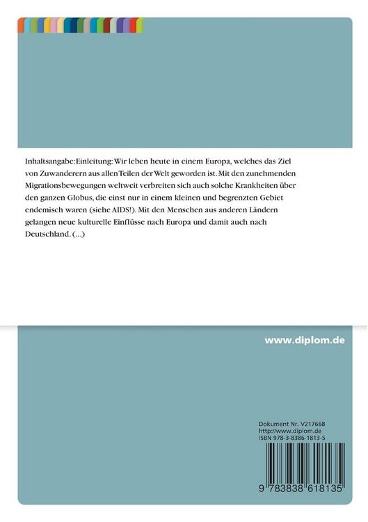 Produktbild: Konsequenzen des kulturellen Hintergrundes f&uuml;r die medizinisch-psychosoziale Aids-Beratung von Menschen aus Schwarzafrika in Deutschland