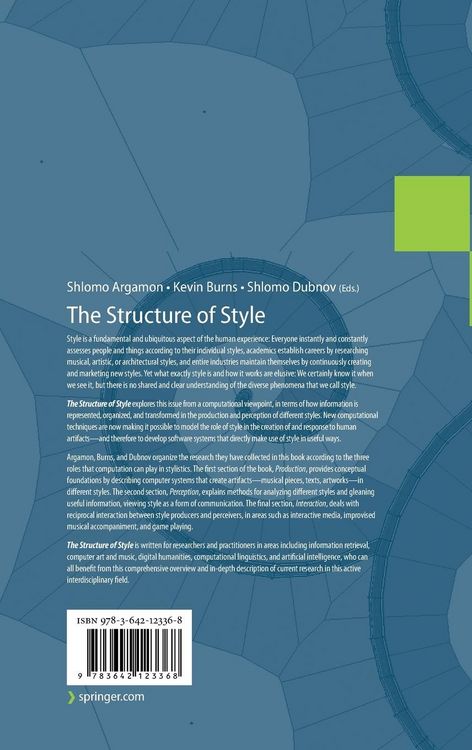 Produktbild: The Structure of Style