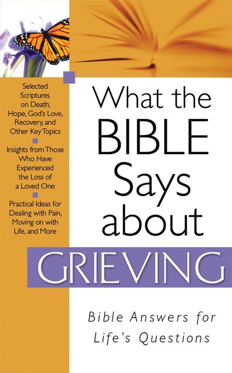 Produktbild: What The Bible Says About Grieving