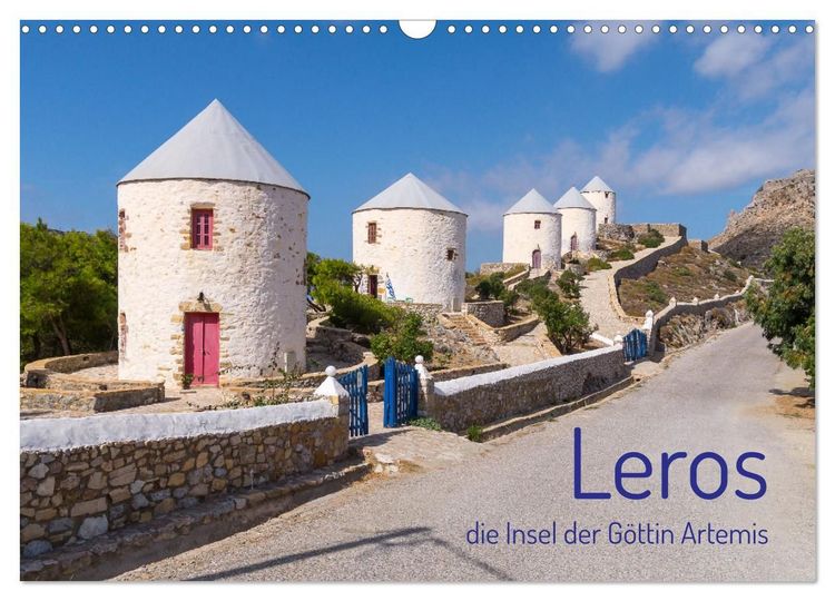 Produktbild: Leros - die Insel der G&ouml;ttin Artemis (Wandkalender 2027 DIN A3 quer), CALVENDO Monatskalender
