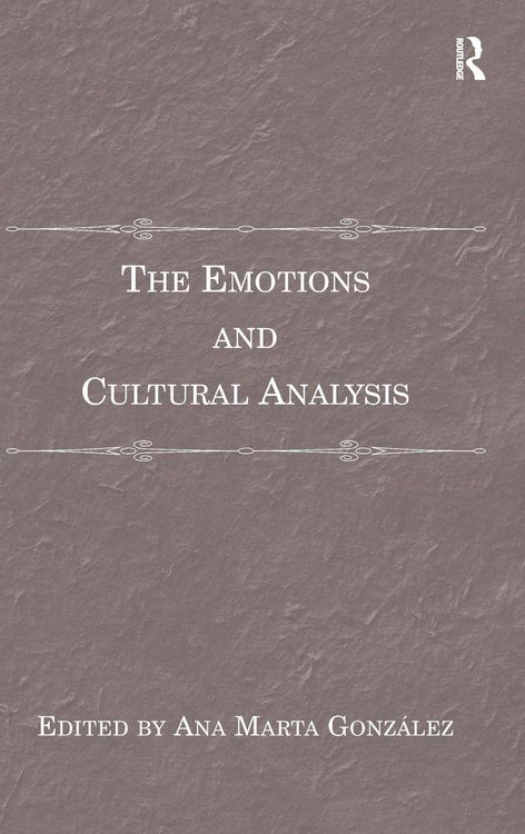 Produktbild: The Emotions and Cultural Analysis