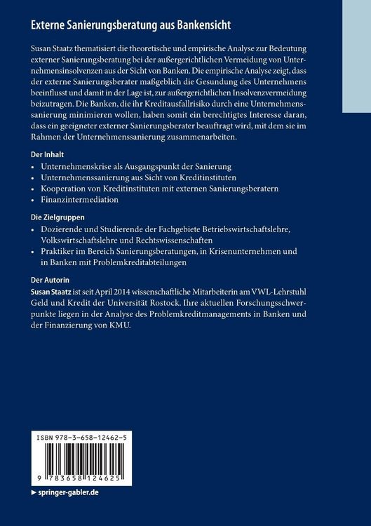 Produktbild: Externe Sanierungsberatung aus Bankensicht