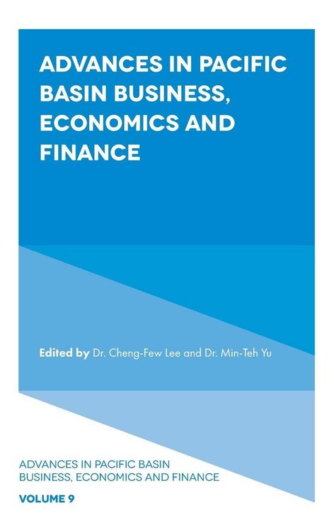 Produktbild: Advances in Pacific Basin Business, Economics and Finance
