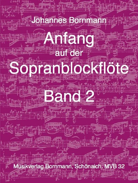 Produktbild: Anfang auf der Sopranblockfl&ouml;te - Band 2