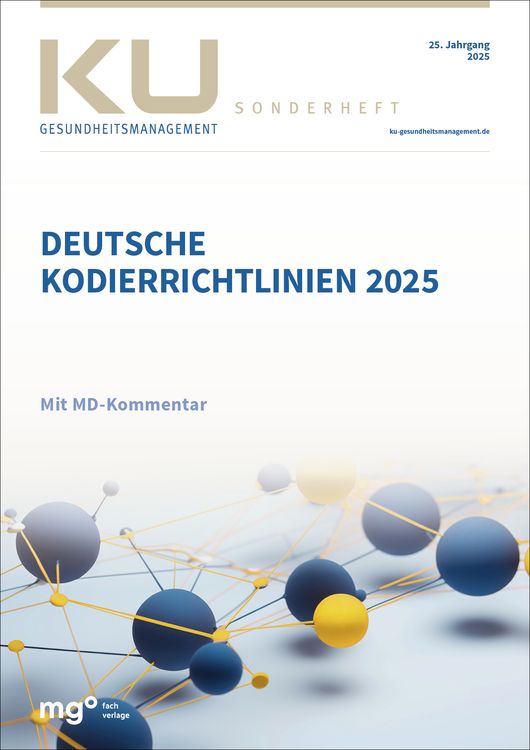 Produktbild: Deutsche Kodierrichtlinien 2025 mit MD-Kommentar