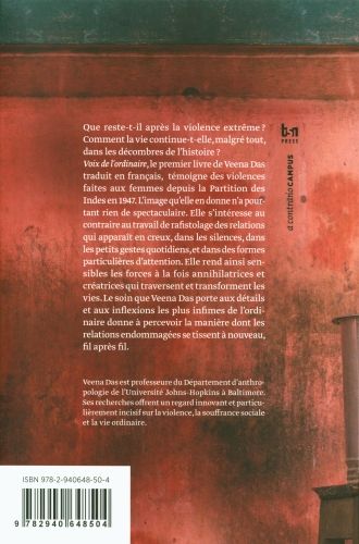 Produktbild: Voix de l'ordinaire : l'anthropologue face &agrave; la violence