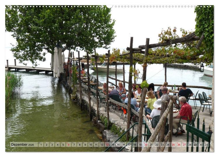 Produktbild: GARDASEE Von Arco ganz im Norden s&uuml;dw&auml;rts (hochwertiger Premium Wandkalender 2026 DIN A2 quer), Kunstdruck in Hochglanz