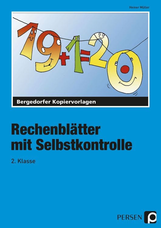 Produktbild: Rechenbl&auml;tter mit Selbstkontrolle - 2. Klasse