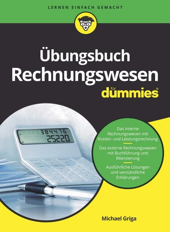 Produktbild: Übungsbuch Rechnungswesen für Dummies