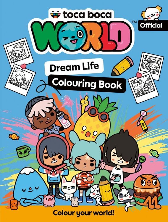 Produktbild: Toca Boca Dream Life Colouring Book