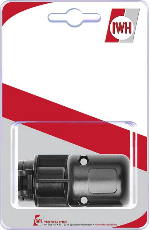 Produktbild: IWH Aufbau-Steckdose DIN 12/24 Volt Belastbarkeit Strom max.=16A 12 oder 24 V/DC