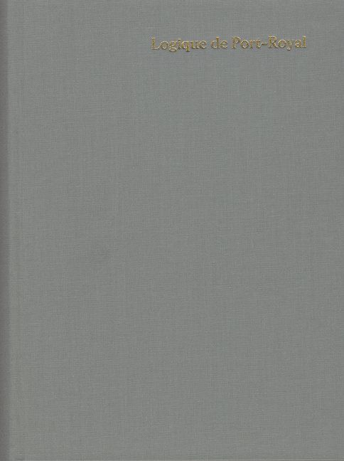 Produktbild: L'Art de Penser. La Logique de Port Royal