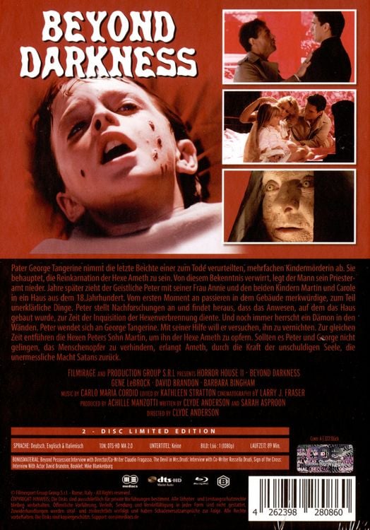 Produktbild: Beyond Darkness - Mediabook - Cover A - Limited Edition (Blu-ray+DVD)